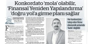 Ekonomim’de yayımlanan konkordato ve finansal yeniden yapılandırma konulu yazının kapak görseli