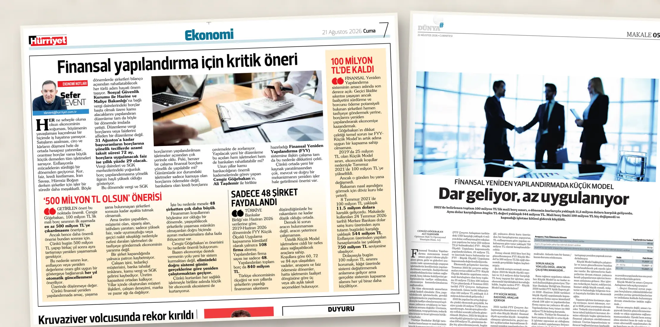 FYY Küçük Model Dar Geliyor, Az Uygulanıyor